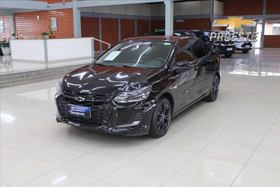 CHEVROLET ONIX 1.0 TURBO FLEX PLUS PREMIER MIDNIGHT AUTOMÁTICO